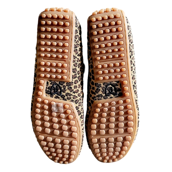 Rothy's Little Cat Leopard Print Driver Slip-On Loafers Size 10 - Picture 7 of 14